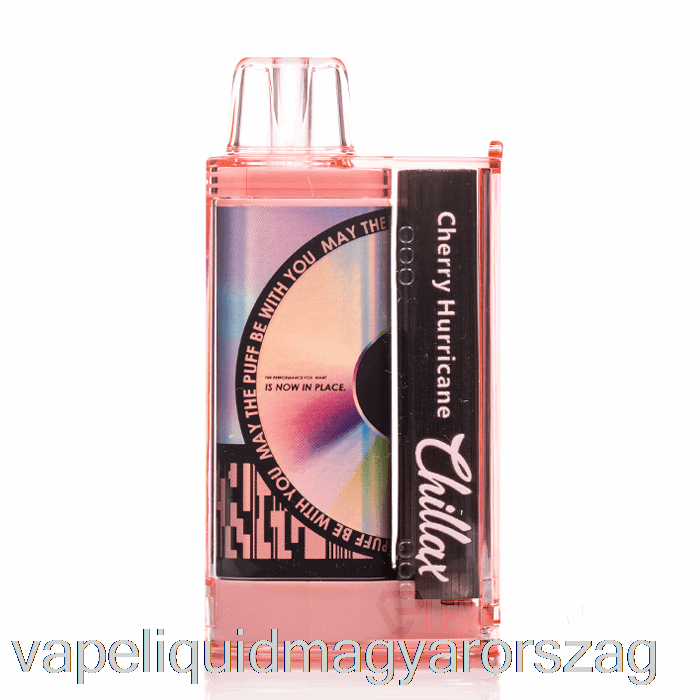 Chillax 15000 Eldobható Cherry Hurricane Vape Folyadék